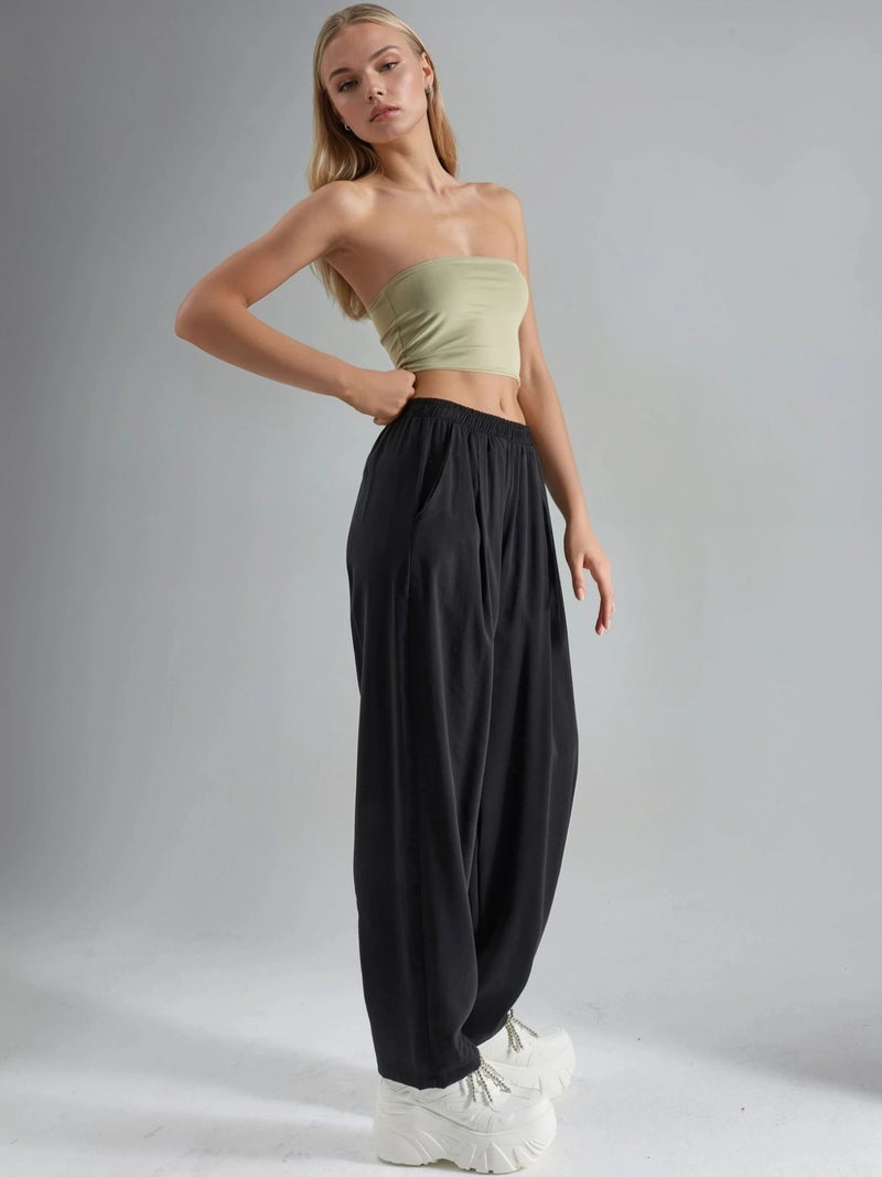 BUSEM Wide Leg Pleated Pants - Image 2